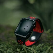 electric watch in a forest